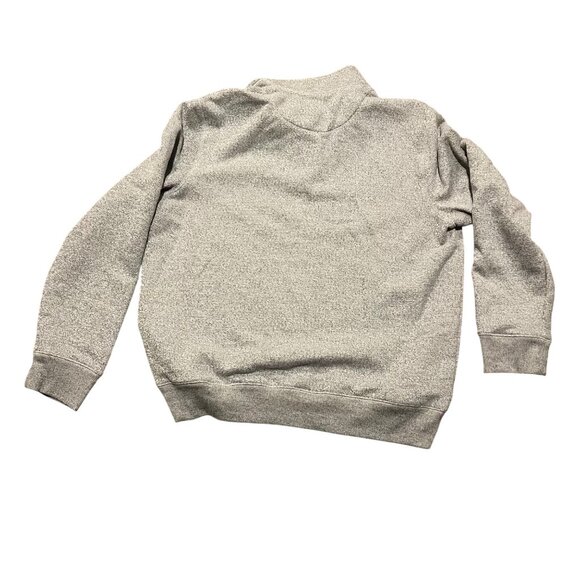 Sonoma Grey 1/4 Zip Pullover Sweatshirt XL Cotton/Polyester‎ Blend - Picture 3 of 4